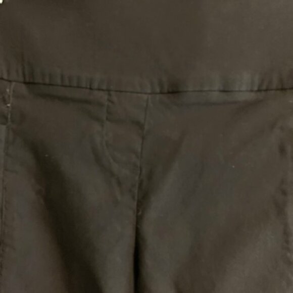 Apt 9 Black Size S Stretch Wide Waistband Straight Leg Ankle Pull on Pant - Picture 2 of 8